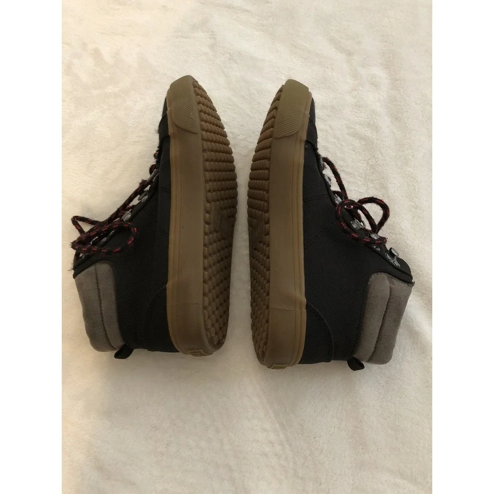 Old Navy Boys High Top Sneakers Size 4‎ Hiker Hybri Black Jack Boots Black Shoes
